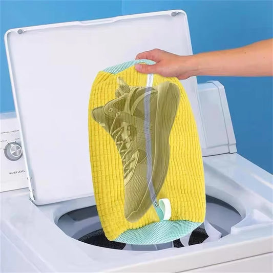 Anti-Deformation Shoe Washing Bag – Protect & Clean Your Shoes