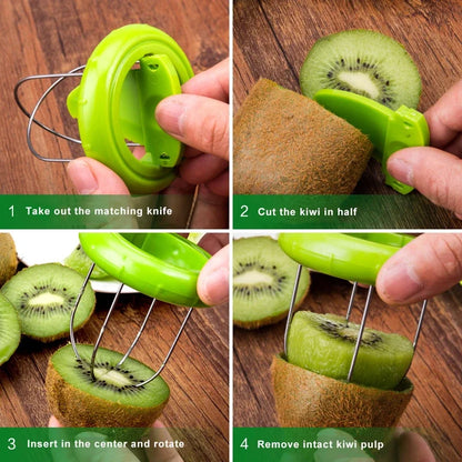 Fast Kiwi Cutter & Peeler