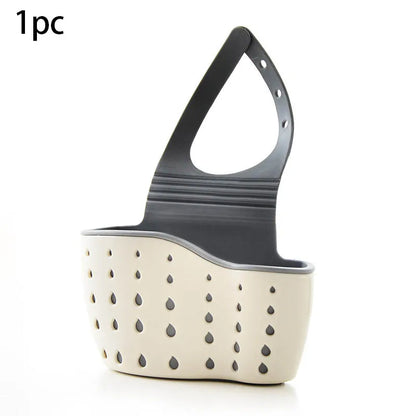 Hanging Kitchen Sink Caddy & Sponge Holder