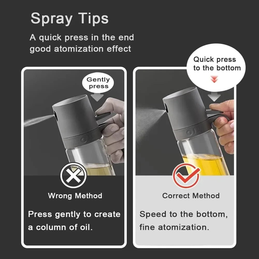Glass Cooking Oil Sprayer Bottle
