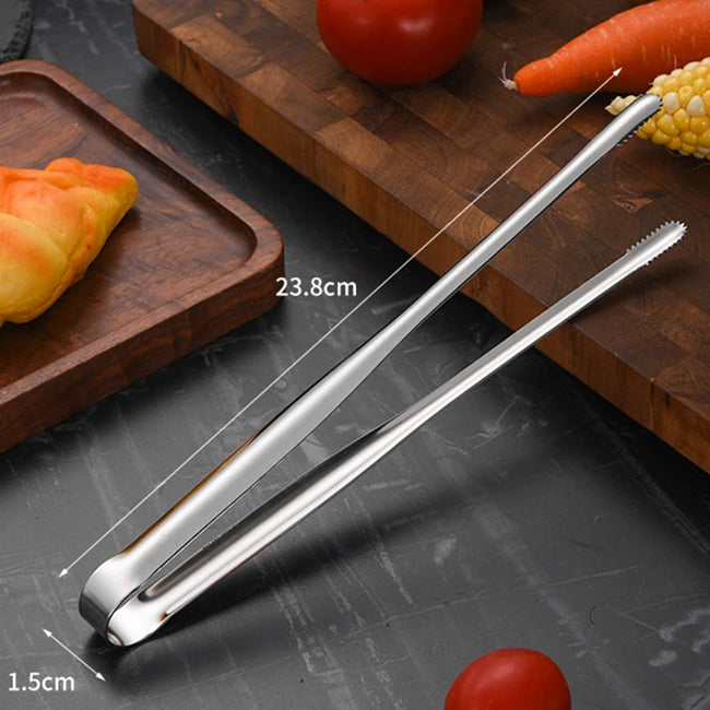 Stainless Steel Grill & Kitchen Tongs