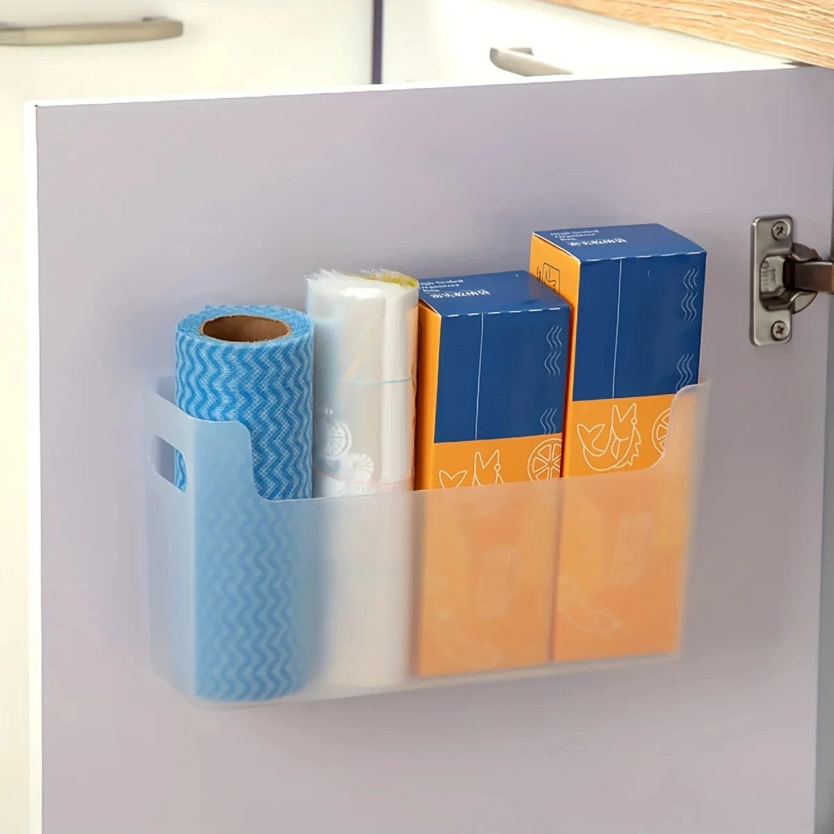 Cabinet Door Storage Rack