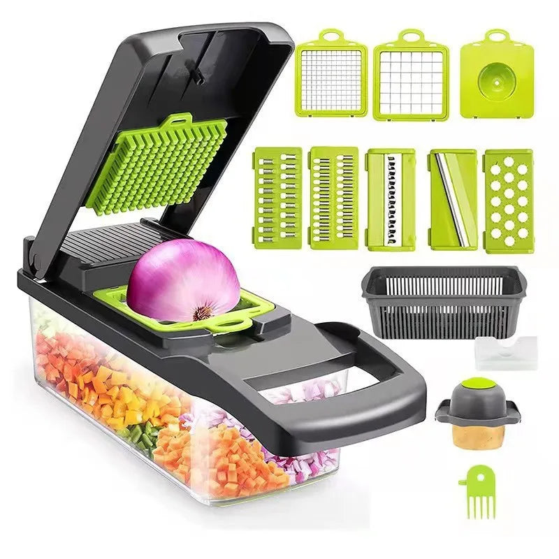 14-Piece Vegetable Grater & Slicer Set