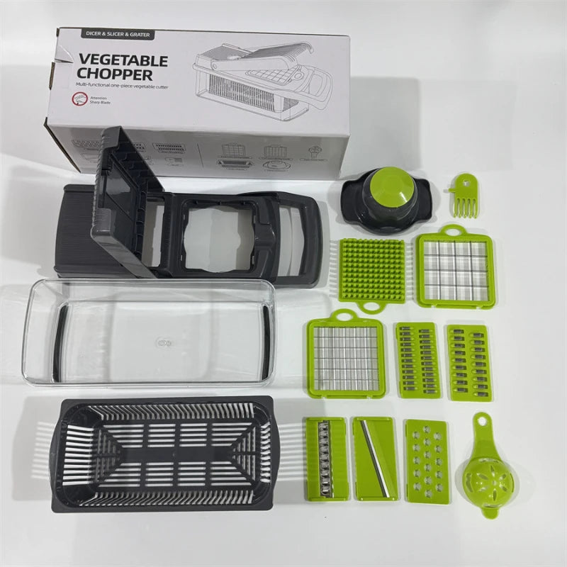14-Piece Vegetable Grater & Slicer Set
