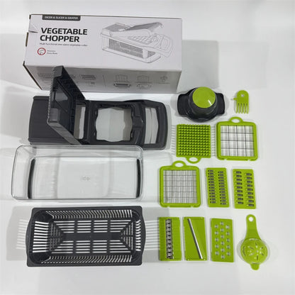14-Piece Vegetable Grater & Slicer Set