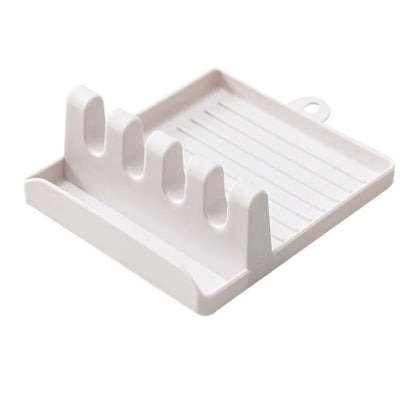 2-in-1 Spoon Rest & Pot Lid Holder