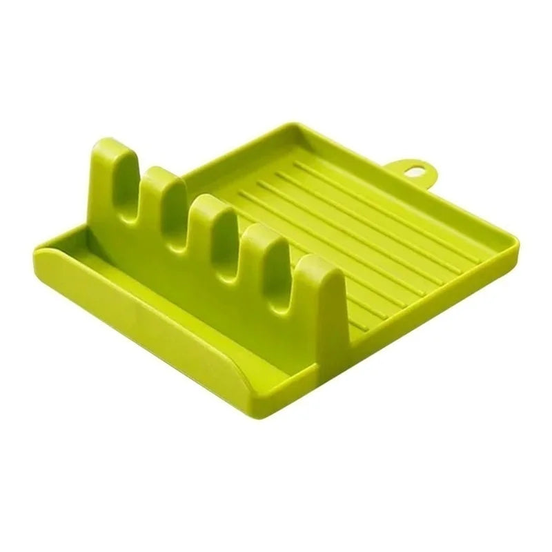 2-in-1 Spoon Rest & Pot Lid Holder