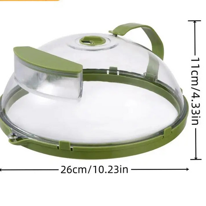 Microwave Food Cover with Steamer