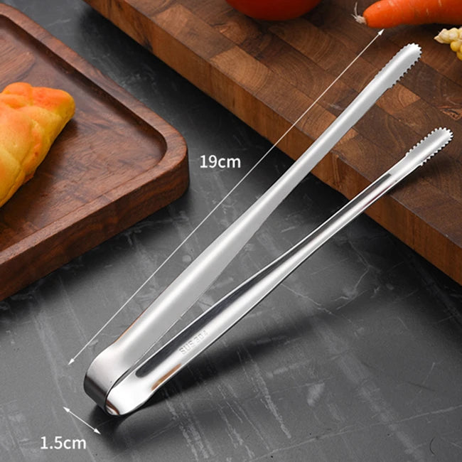 Stainless Steel Grill & Kitchen Tongs