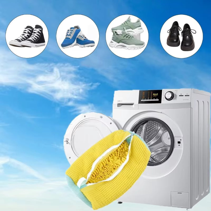 Anti-Deformation Shoe Washing Bag – Protect & Clean Your Shoes