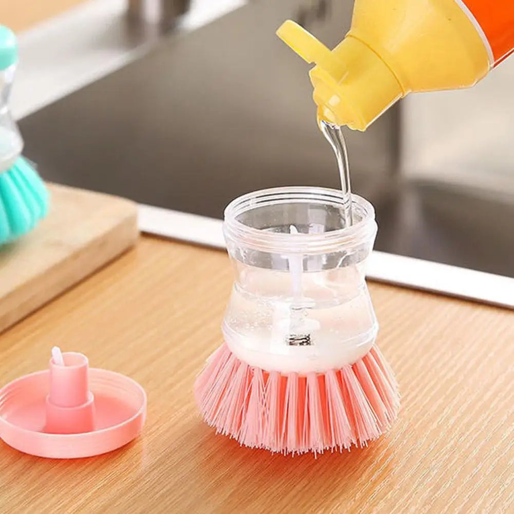 Astronaut Dish Brush with Soap Dispenser