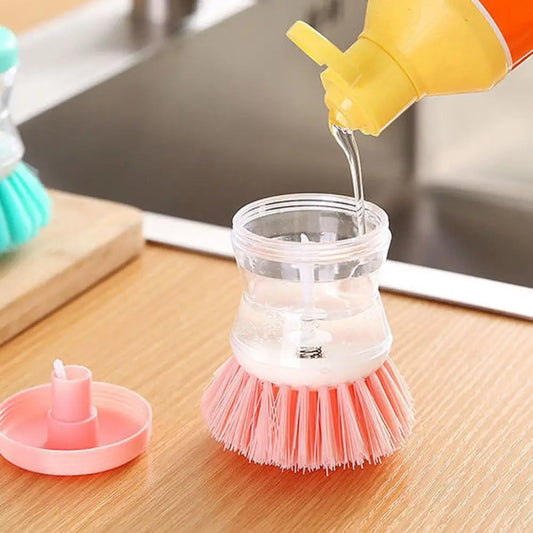 Astronaut Dish Brush with Soap Dispenser