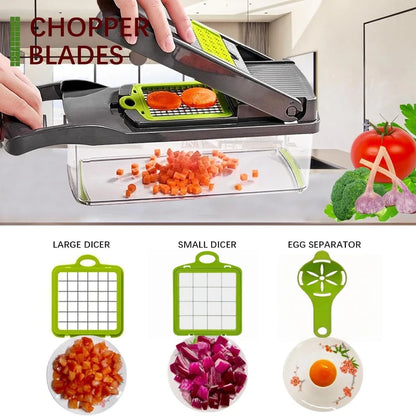 14-Piece Vegetable Grater & Slicer Set