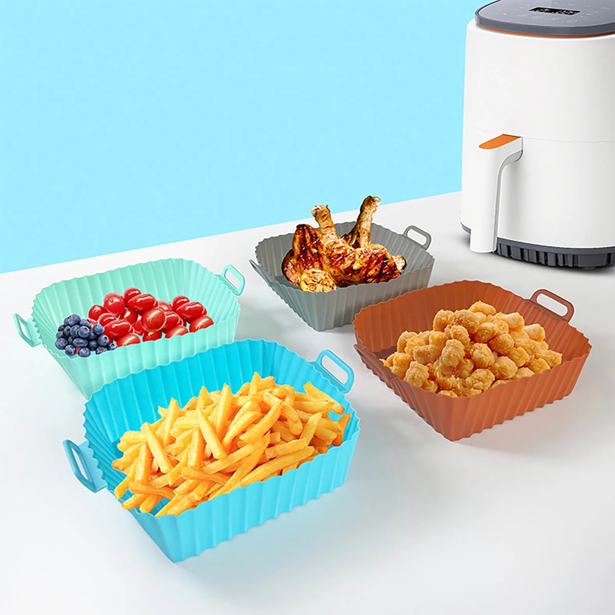 Reusable Silicone Air Fryer Liner