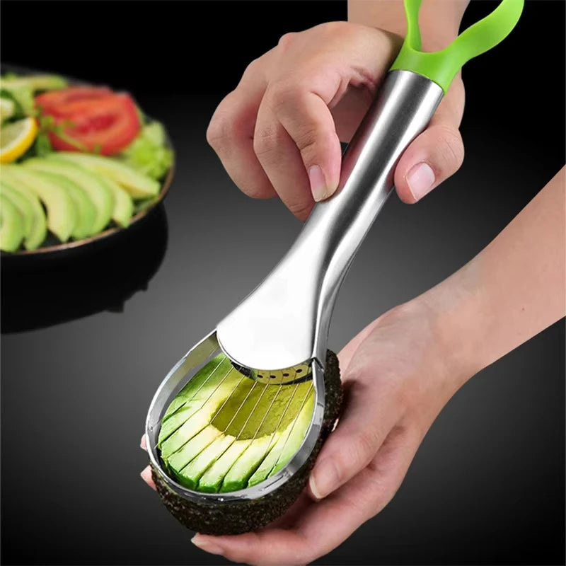 2-in-1 Stainless Steel Avocado Slicer