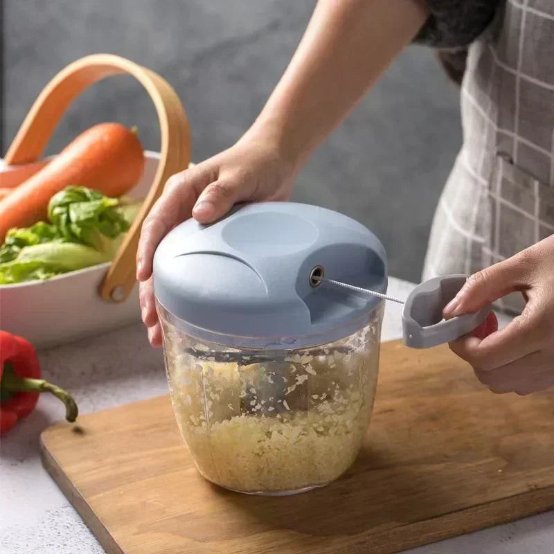 Multi-Function Garlic Press & Vegetable Chopper