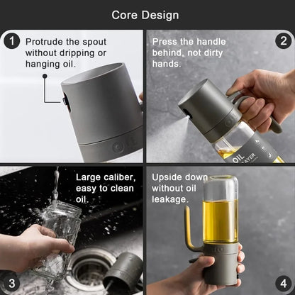 Glass Cooking Oil Sprayer Bottle