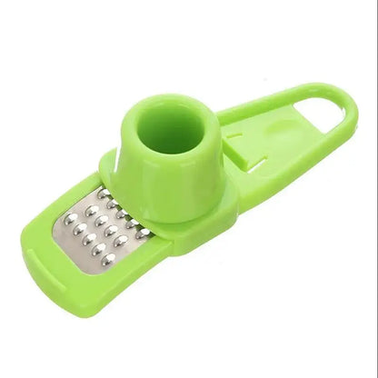 Hand-Press Garlic Chopper & Grinder