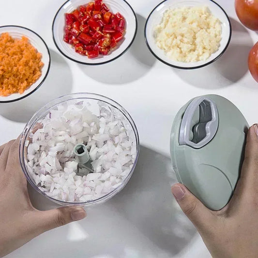 Multi-Function Garlic Press & Vegetable Chopper