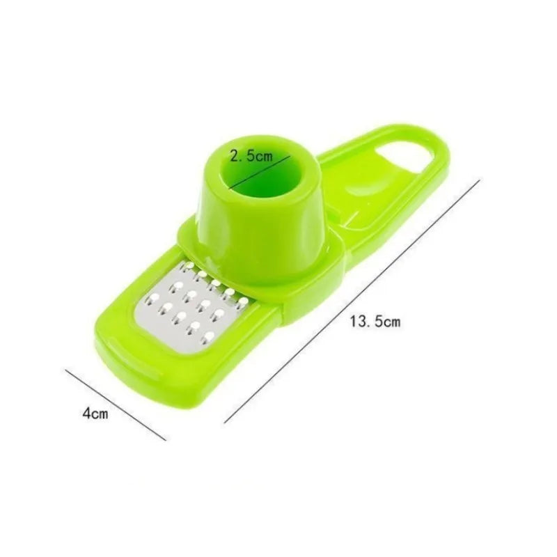 Hand-Press Garlic Chopper & Grinder
