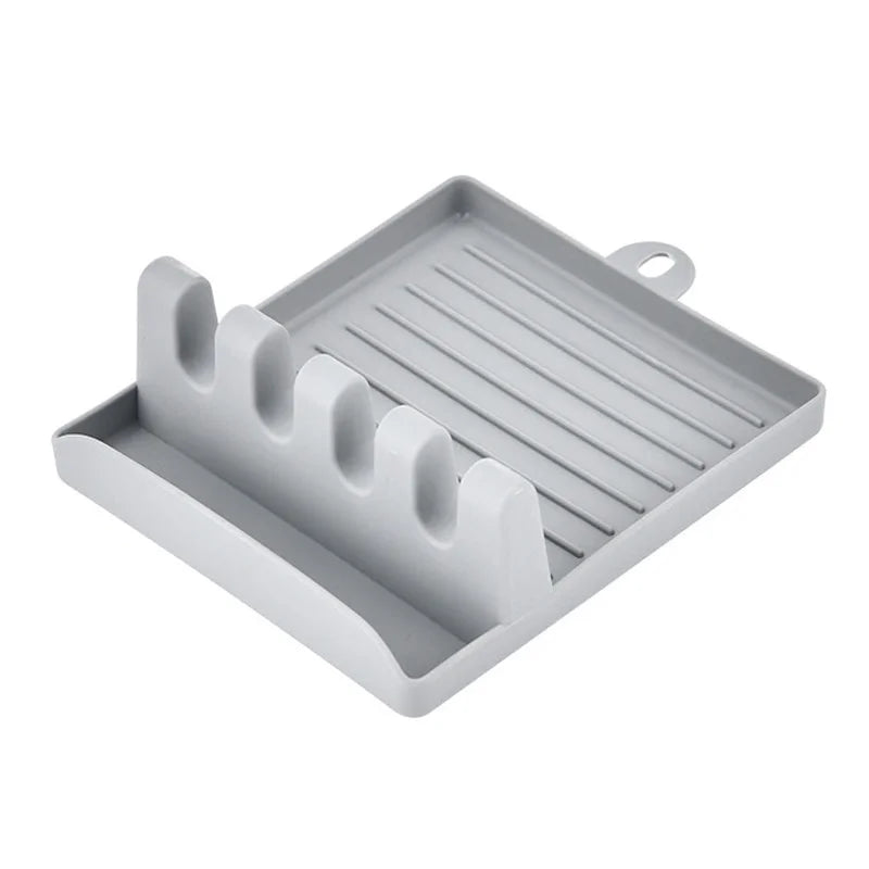 2-in-1 Spoon Rest & Pot Lid Holder