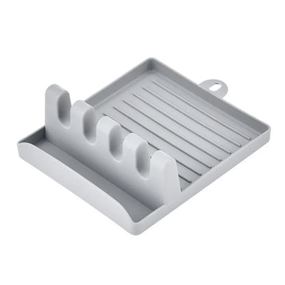 2-in-1 Spoon Rest & Pot Lid Holder