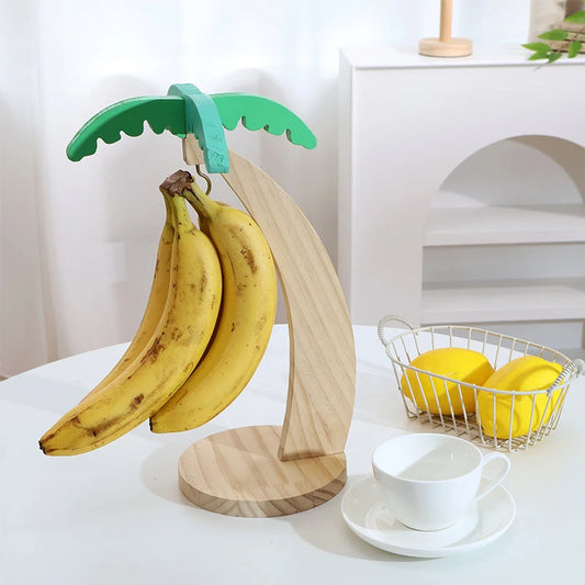 Wooden Banana Holder Stand