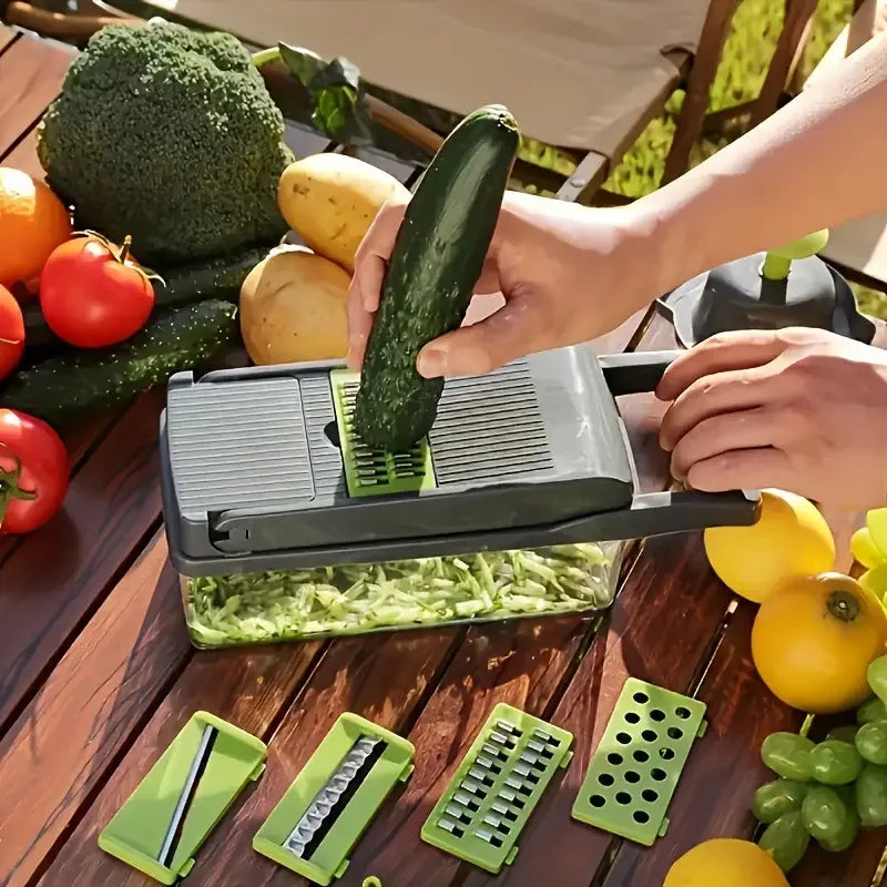 14-Piece Vegetable Grater & Slicer Set