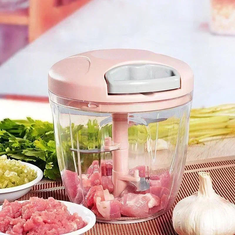 Multi-Function Garlic Press & Vegetable Chopper