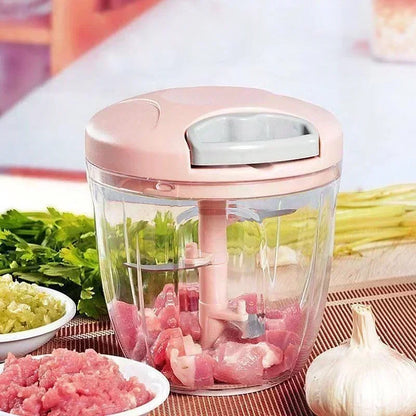 Multi-Function Garlic Press & Vegetable Chopper
