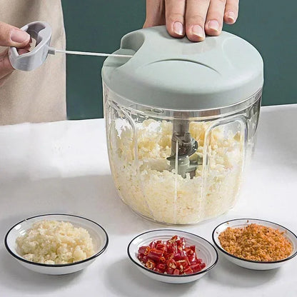 Multi-Function Garlic Press & Vegetable Chopper