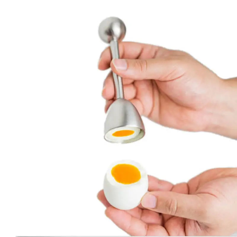 Stainless Steel Boiled Egg Topper