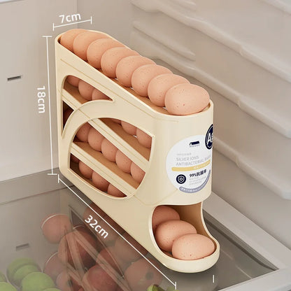 Auto-Rolling Egg Dispenser for the Fridge
